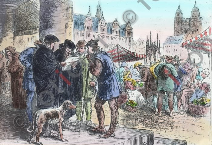 Marktplatz zu Wittenberg | Wittenberg market square (foticon-simon-150-022.jpg)